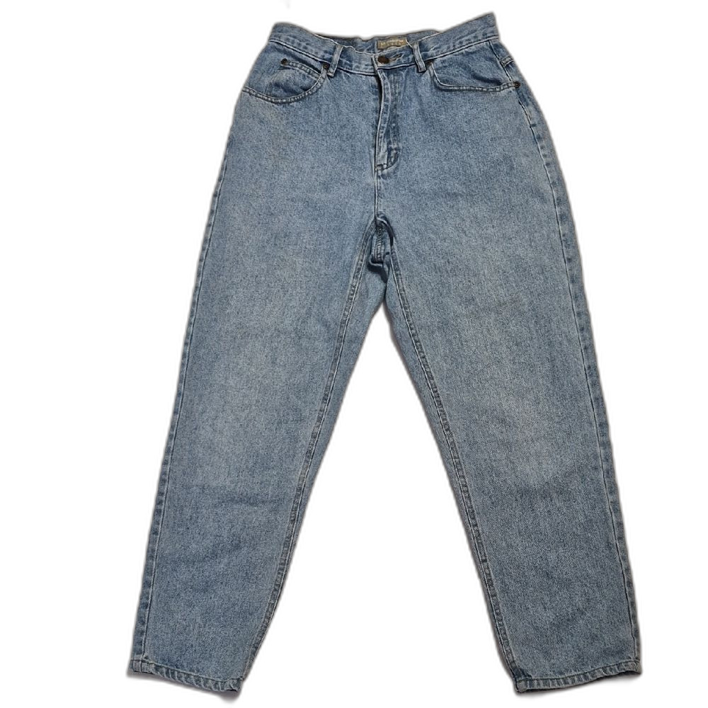 Vintage Liz Claiborne High-Waisted Mom Jeans Size 8P Classic Medium Wash Denim